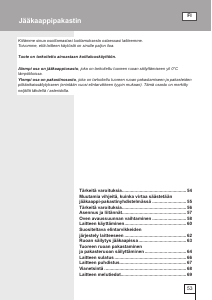 Käyttöohje Gorenje RF4142ANW Jääkaappipakastin