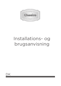 Brugsanvisning Gorenje IC634CLB Kogesektion