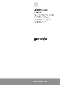 Kasutusjuhend Gorenje IS646BG Pliidiplaat