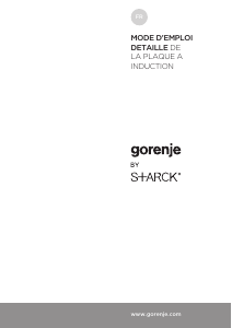 Mode d’emploi Gorenje IS756ST Table de cuisson