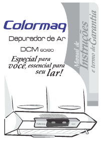 Manual Colormaq DCM 60 Exaustor