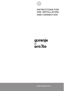 Manual Gorenje IT635ORAB Hob