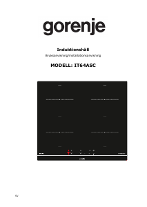 Bruksanvisning Gorenje IT64ASC Häll