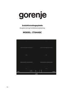 Brugsanvisning Gorenje IT64ASC Kogesektion