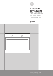 Manuale Gorenje BCM547S12X Forno
