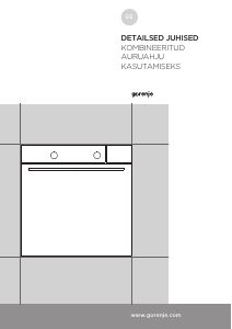 Kasutusjuhend Gorenje BCS747S34X Ahi