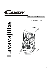 Manual de uso Candy CDP 4609 X-12 Lavavajillas