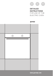 Handleiding Gorenje BO647A20XG Oven