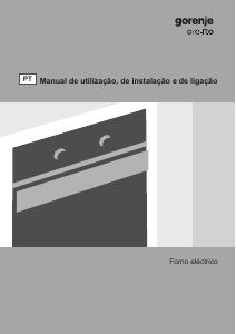 Manual Gorenje BO87-ORA Forno