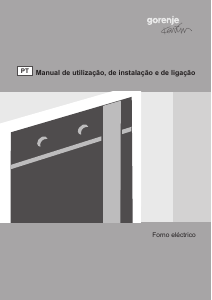 Manual Gorenje BO87KR Forno