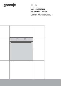 Käyttöohje Gorenje BO9647BG Uuni