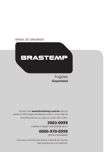 Manual Brastemp BFS5CAR Fogão