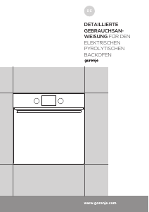 Bedienungsanleitung Gorenje BOP637E11X Backofen