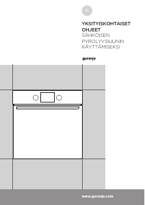 Käyttöohje Gorenje BOP737E14XG Uuni