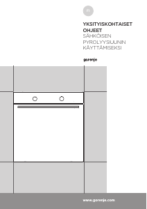 Käyttöohje Gorenje BOP747A13XG Uuni