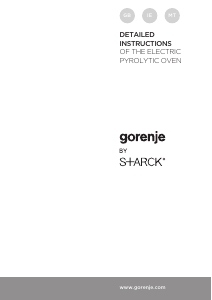 Manual Gorenje BOP747ST Oven