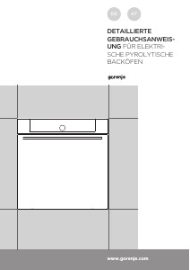 Bedienungsanleitung Gorenje BOP798S54X Backofen