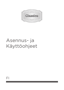 Käyttöohje Gorenje EC62CLI Liesi