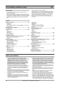 Manual Gorenje EC65121AW-SW Range