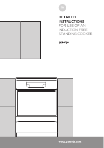 Handleiding Gorenje EIT6451WPD Fornuis