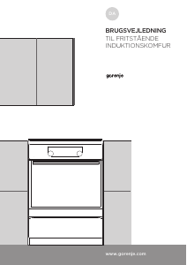 Brugsanvisning Gorenje EIT6565XPD Komfur