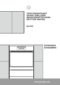 Käyttöohje Gorenje EIT8545WPD Liesi