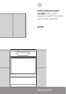 Käyttöohje Gorenje EIT8647XD Liesi