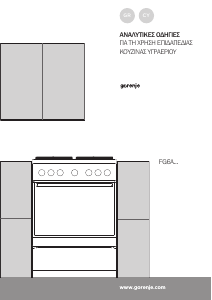 Εγχειρίδιο Gorenje GI6121WF Εμβέλεια