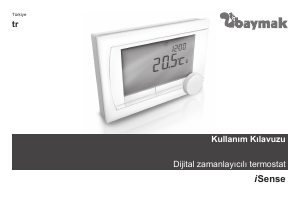 Kullanım kılavuzu Baymak iSense Termostat