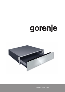 Brugsanvisning Gorenje WD1410B Varmeskuffe