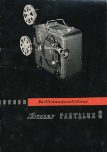 Bedienungsanleitung Bauer Pantalux 8 Projektor