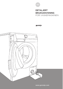 Bruksanvisning Gorenje WE864 Vaskemaskin