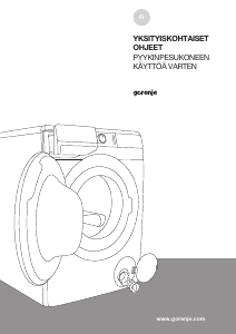 Käyttöohje Gorenje WEI64S3 Pesukone