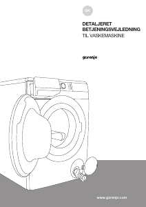 Brugsanvisning Gorenje WS168LNST Vaskemaskine