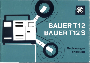 Bedienungsanleitung Bauer T12S Projektor