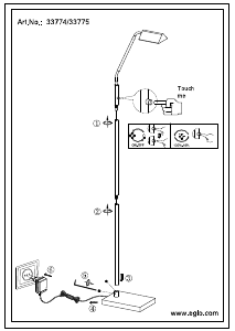 Handleiding Eglo 33775 Lamp