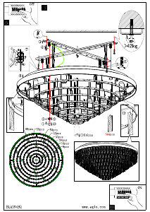 Manual Eglo 39492 Lampă