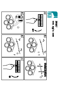 Manual de uso Eglo 39587 Lámpara