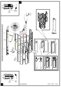 Manual Eglo 39615 Lampă