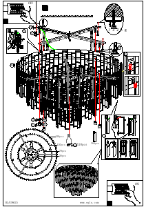 사용 설명서 Eglo 39625 램프