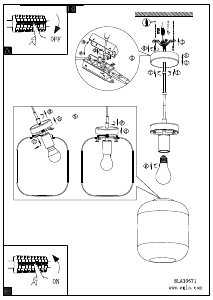 Manual Eglo 39673 Lampă