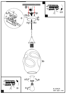 Manual Eglo 39679 Lampă