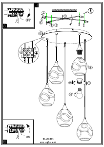 Manual Eglo 39682 Lampă