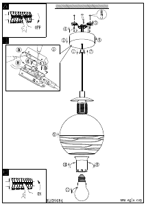 Mode d’emploi Eglo 39684 Lampe