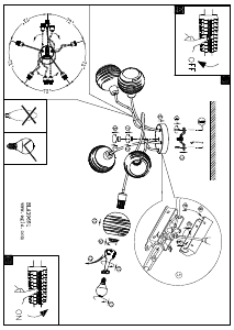 Manual Eglo 39691 Candeeiro