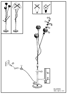 Manuale Eglo 39694 Lampada