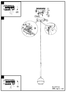 Mode d’emploi Eglo 39711 Lampe