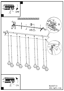 Manuale Eglo 39713 Lampada