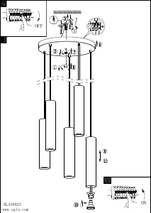 Kasutusjuhend Eglo 39823 Lamp