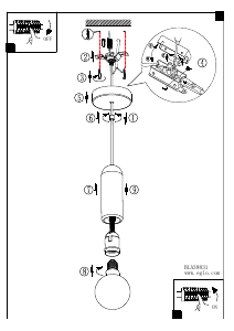 Manual Eglo 39831 Lampă